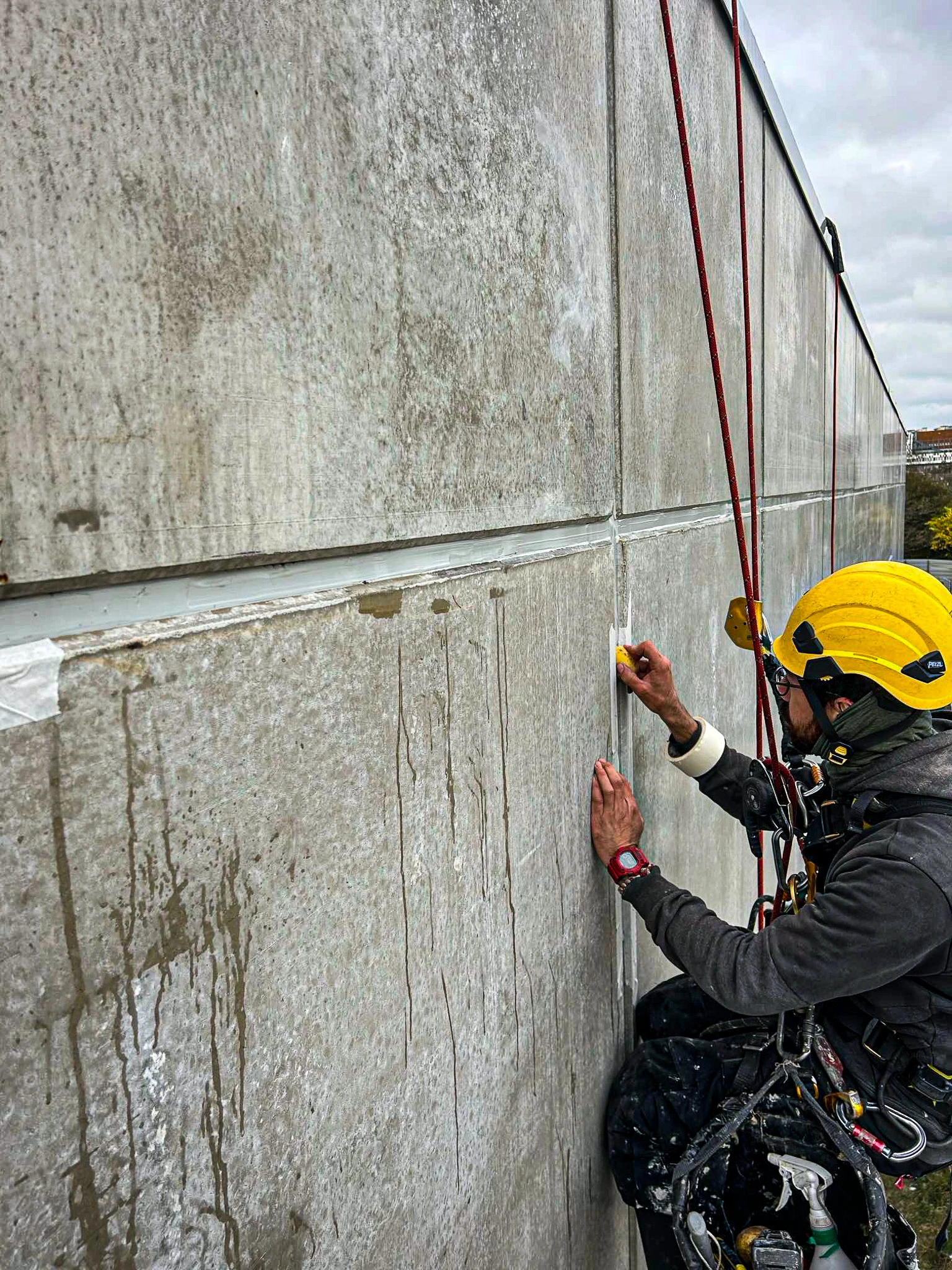 Intervention de cordistes MS Access pour l’étanchéité dans le détail chez DELTA CONSTRUCTION à Talence (bâtiment) – 1